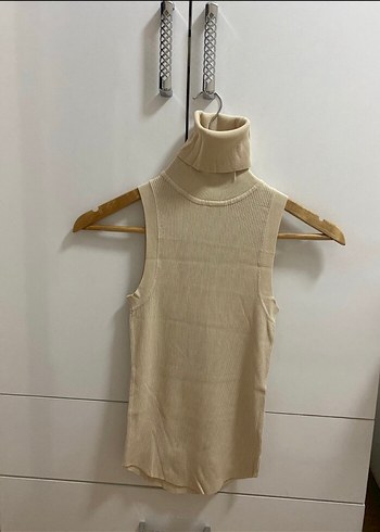 Bej Yaka Detaylı Kadın Sweatshirt - Görsel 9