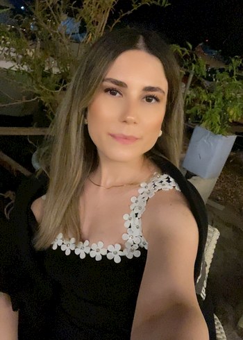 Etnik Desenli Siyah Midi Elbise - Görsel 2