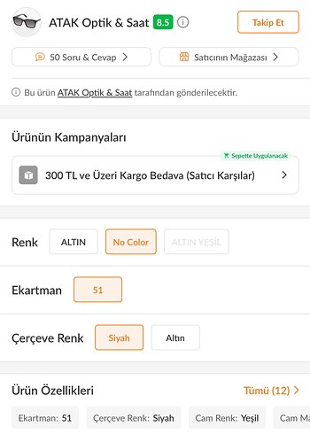 Ray ban Klasik Kadın Gözlüğü - Görsel 2