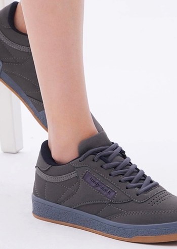 Tommy Black Gri Spor Ayakkabı - Görsel 4