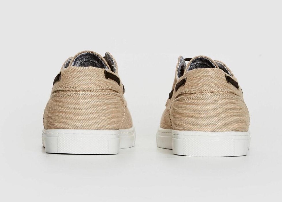 Bej Düğmeli Erkek Günlük Ayakkabı - Görsel 4