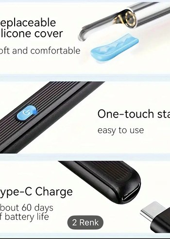 Beyaz Kulak Temizleme Seti ve Görüntüleme Cihazı - Görsel 4