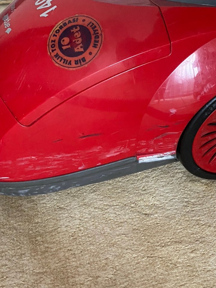 1400W Kırmızı Elektrikli Süpürge - Görsel 4