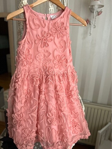 Zara girls pembe elbise 11 yaş