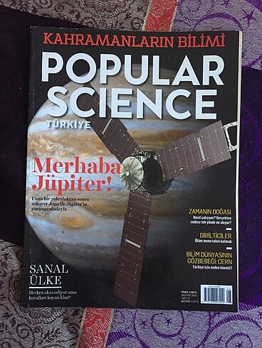 Popular Science- Merhaba Jüpiter