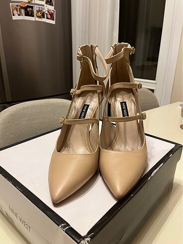 39 Beden ten rengi Renk Ninewest stiletto