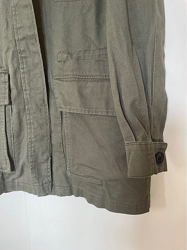 s Beden haki Renk Zara parka