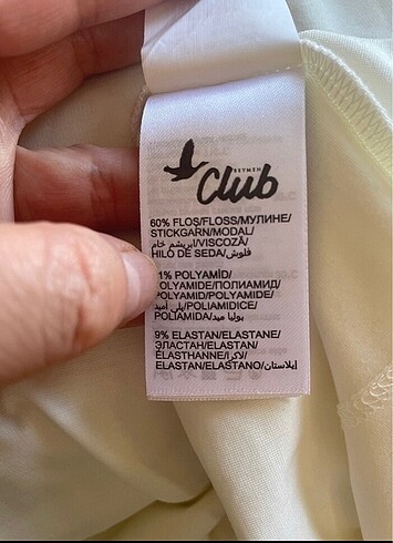s Beden beyaz Renk Beymen club bluz