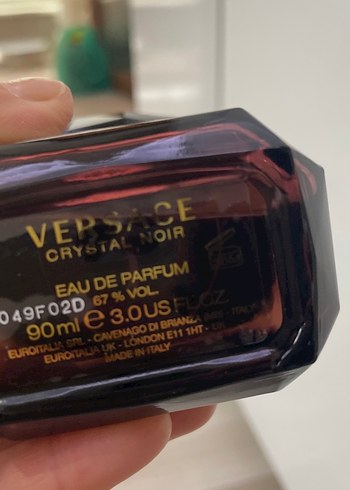  Beden Renk Versace Crystal Noir Kadın Parfümü