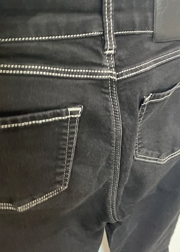 27 Beden Siyah Skinny Kadın Jean