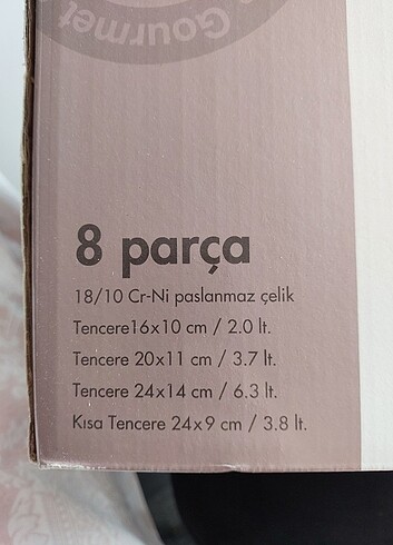 Korkmaz tencere seti - Görsel 3