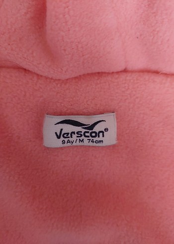 Kız Bebek Pembe Kapüşonlu Tulum - Görsel 4