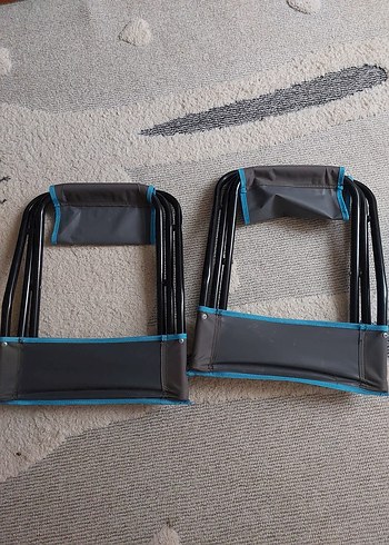 Mavi Çerçeveli Gri Çocuk Sandalyeleri - Görsel 4