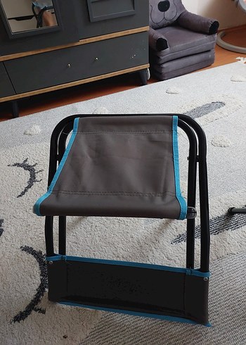 Mavi Çerçeveli Gri Çocuk Sandalyeleri - Görsel 3