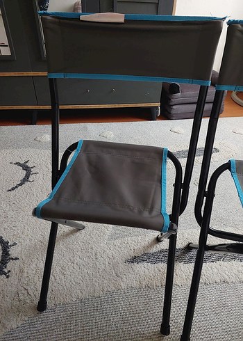 Mavi Çerçeveli Gri Çocuk Sandalyeleri - Görsel 2