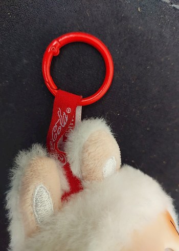 LABUBU Kırmızı Coca-Cola Konseptli Peluş Anahtarlık - Görsel 2