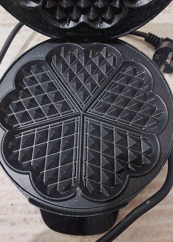 Korkmaz Siyah Mini Waffle Makinesi - Görsel 6