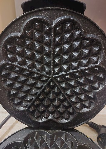 Korkmaz Siyah Mini Waffle Makinesi - Görsel 5