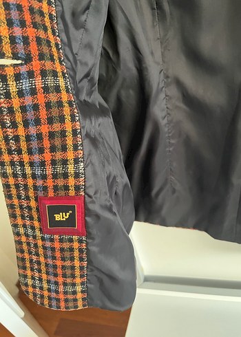 Düğmeli Vintage Kadın Blazer Ceket - Görsel 6