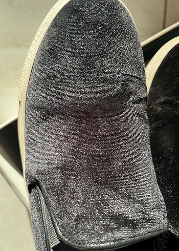 Siyah Parlak Minimalist bayan ayakkabı 38 numara - Görsel 5