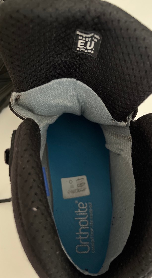 Siyah Erkek Biker Botları Velcro Bantlı - Görsel 4