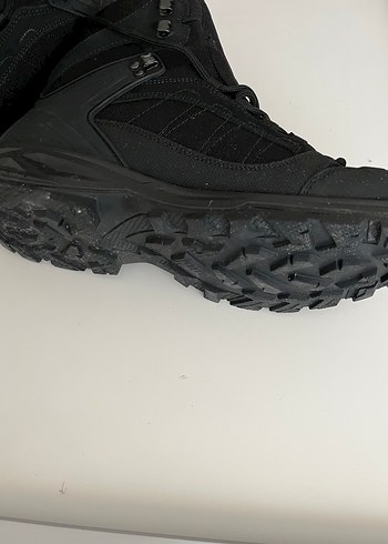 Siyah Erkek Biker Bot Velcro Bağcıklı - Görsel 4