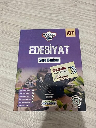 Ayt Edebiyat Soru Bankası