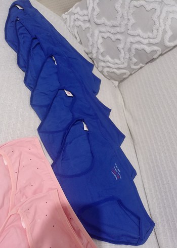 Mavi Midi Kadın İç Çamaşırı 4'lü Paket