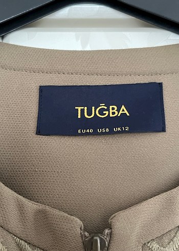 Nakışlı Uzun Bej Bohem Elbise - Görsel 3