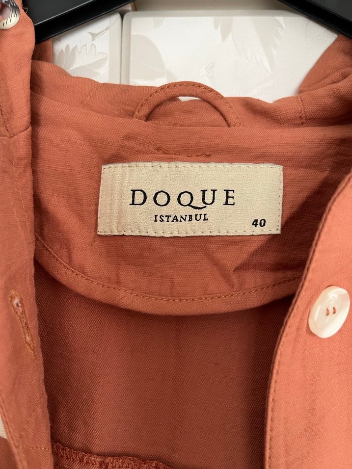 Uzun Düğmeli Kadın Elbise - Görsel 2