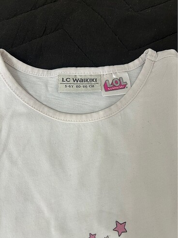 5 Yaş Beden 5-6 yaş LOL Bebek Tshirt
