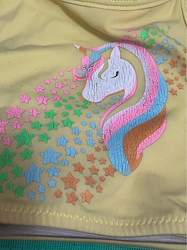 LC Waikiki Sarı Unicornlu Bikini