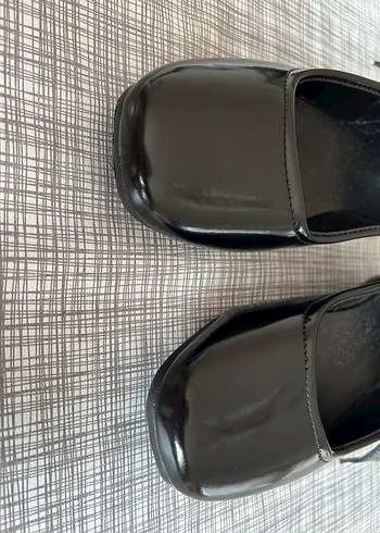 Siyah Rugan Çocuk Babet 31 numara - Görsel 2