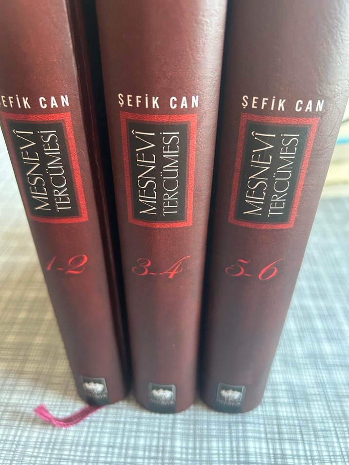 Şefik Can - Mesnevî Tercümesi 3 Cilt - Görsel 2