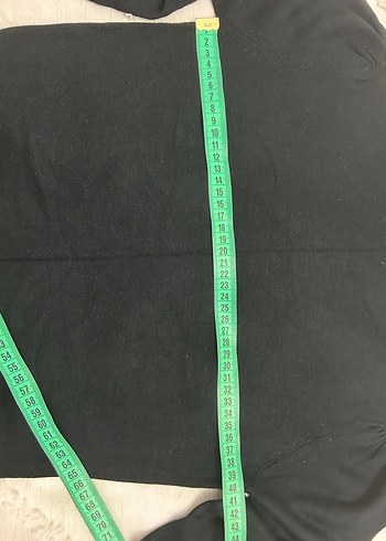 Siyah Boğazlı Kadın Kazak - Görsel 4