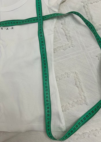 Gri ve Beyaz Kadın Kısa Kollu Tişört - Görsel 6