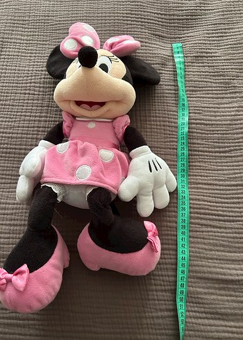 Pembe Minnie Mouse Peluş Oyuncak - Görsel 3
