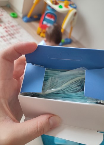 Mycey Anne Sütü Saklama Poşeti 25'li Pastel Mavi - Görsel 4