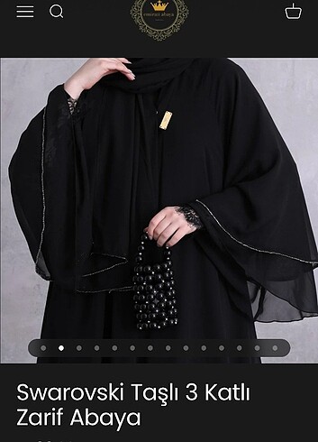 m Beden Emirati abaya