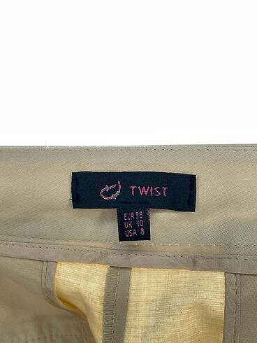 38 Beden ten rengi Renk Twist Kumaş Pantolon %70 İndirimli.