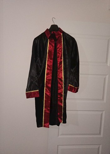 Bordo Siyah Uzun Kadın Mezuniyet Elbisesi - Görsel 2