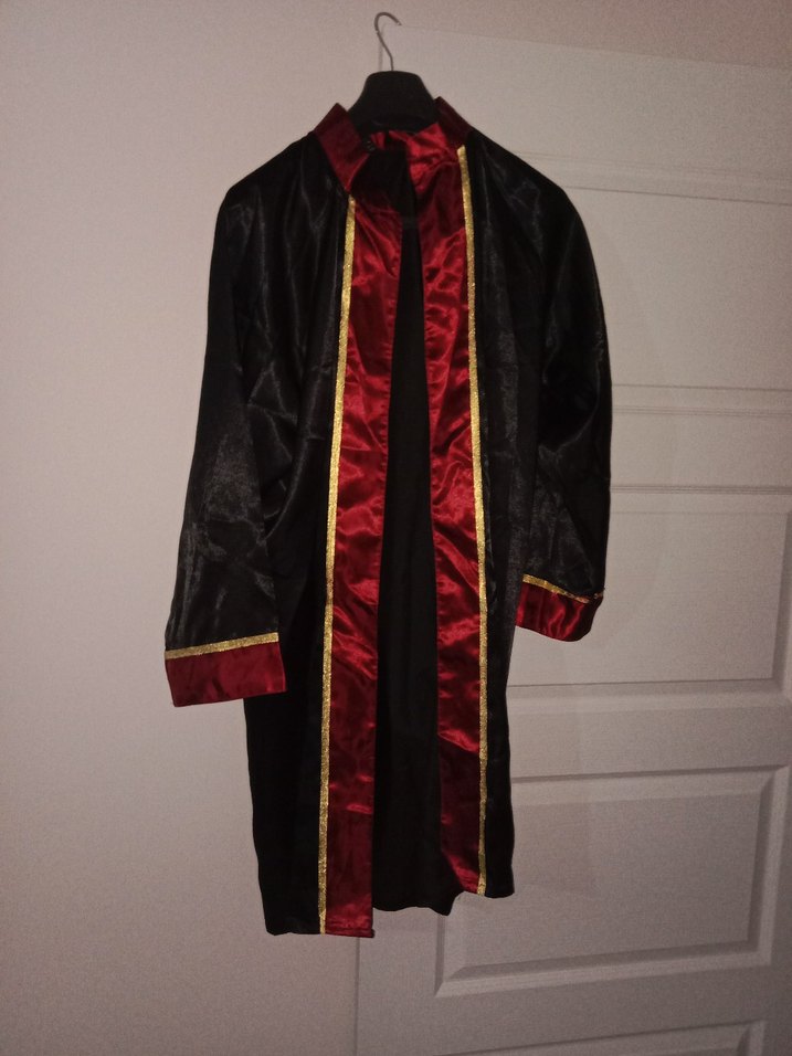 Bordo Siyah Uzun Kadın Mezuniyet Elbisesi - Görsel 3