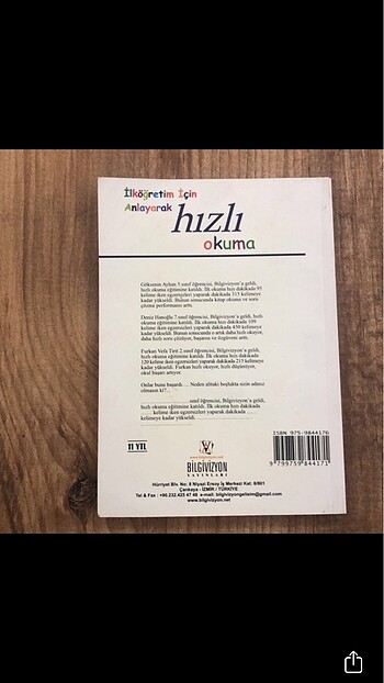 İlköğretim için hızlı okuma