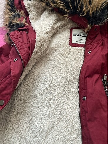 İçi yünlü mont - Görsel 2