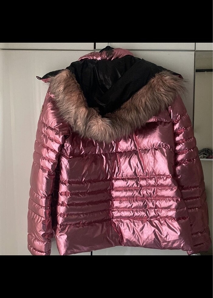 Orijinal moncler pembe mont - Görsel 3