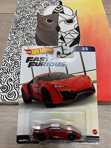  Hot wheels fast and furious Lykan hypersport F&F