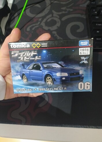 Tomica premium fast and furious Nissan skyline GTR r34
