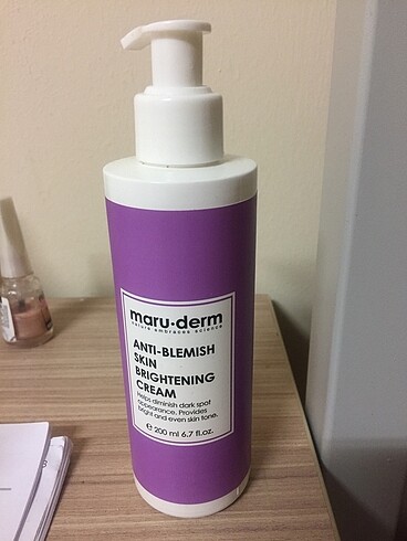 Maruderm leke karşıtı krem ve ginseng serum