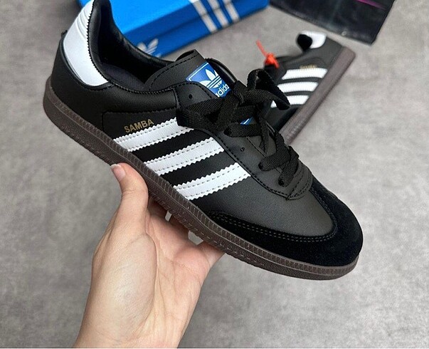 39 Beden Adidas Samba Siyah Beyaz