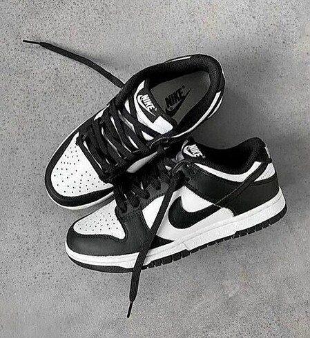 41 Beden Nike Dunk Siyah Beyaz